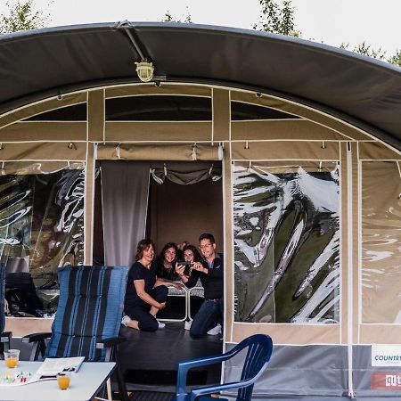 Nice Tent Lodge On A Campsite, Bordering The Forest, Luxembourg At 27 Km Medernach 외부 사진