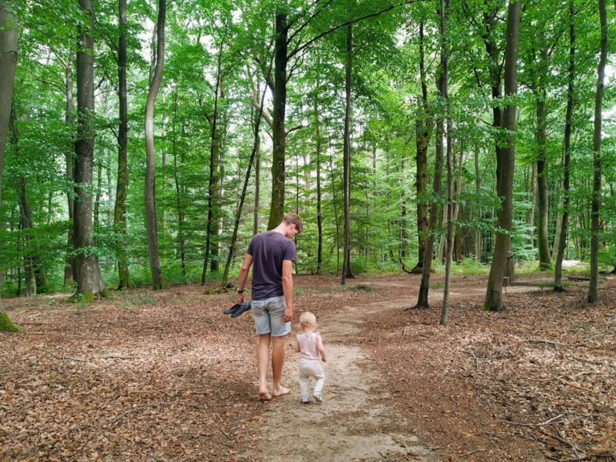 Nice Tent Lodge On A Campsite, Bordering The Forest, Luxembourg At 27 Km Medernach 외부 사진