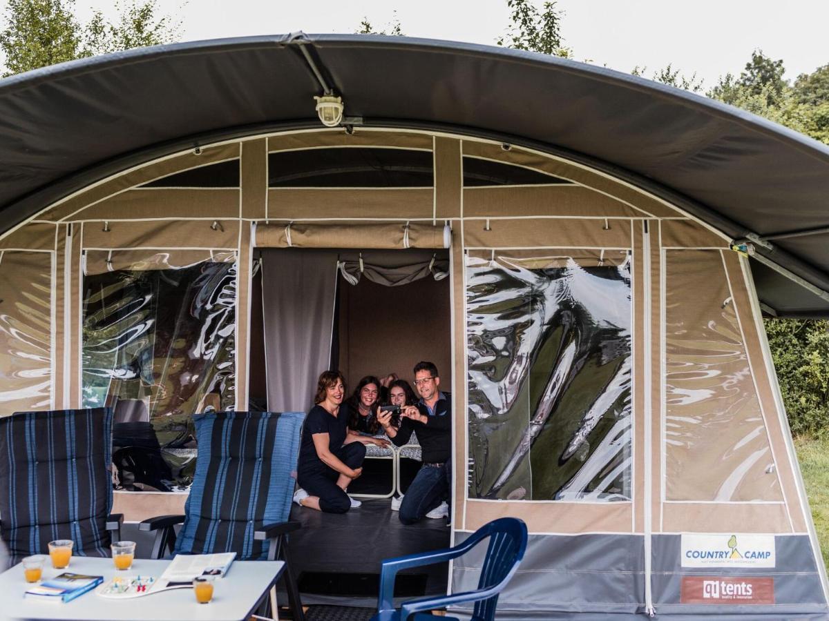 Nice Tent Lodge On A Campsite, Bordering The Forest, Luxembourg At 27 Km Medernach 외부 사진